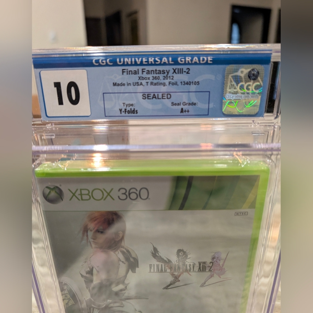 Final Fantasy XIII-2 Xbox 360 CGC 10.0 A++ - Picture 6 of 6